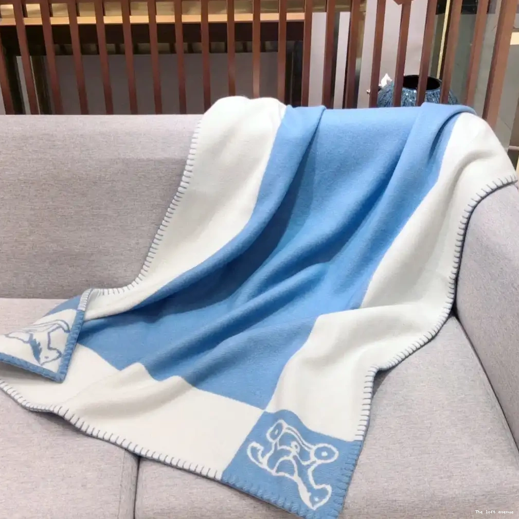 BLANKET WOOL THROW BABY AVALON ADADA HERMES 0512